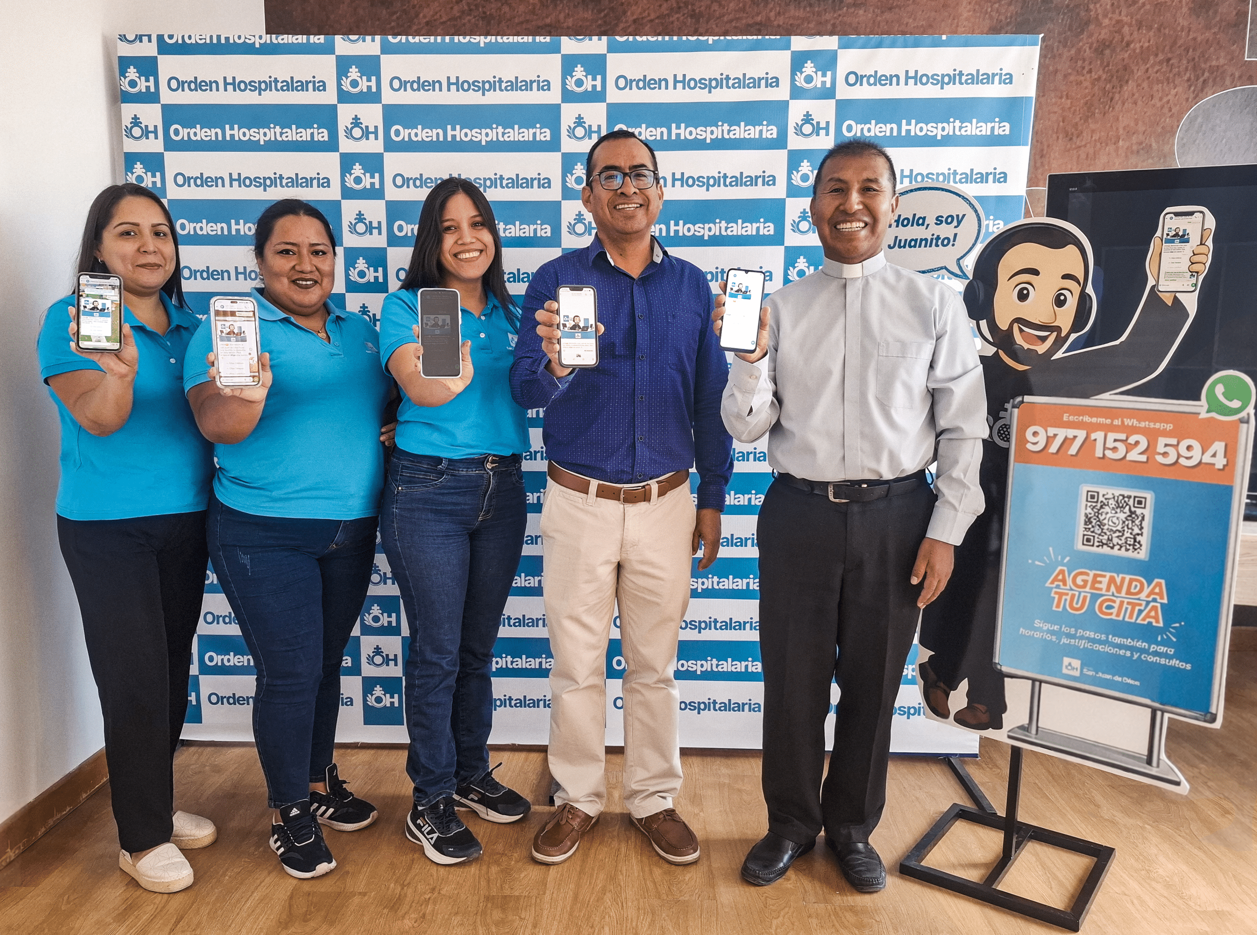 Clínica San Juan de Dios presenta a “Juanito”, su asistente virtual que moderniza su atención